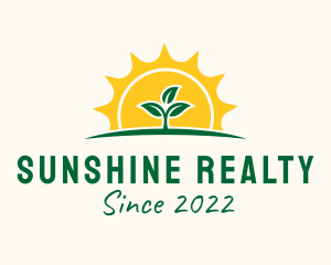 Sunshine Farm Agriculture  logo design