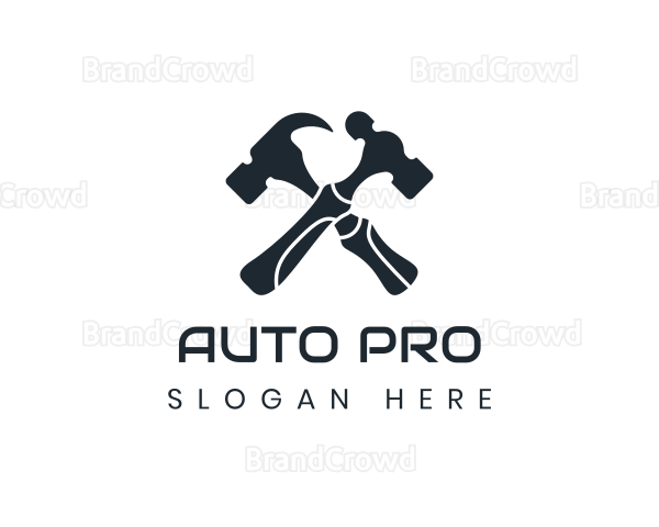 Hammer Handyman Business Logo