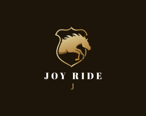 Horse Shield Equestrian logo design