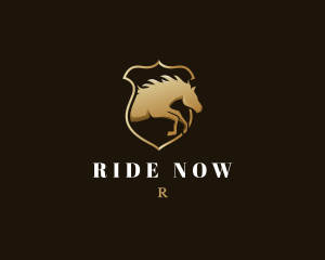 Horse Shield Equestrian logo design