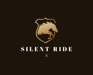 Horse Shield Equestrian logo design