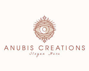 Astrological Fortune Telling Eye logo design