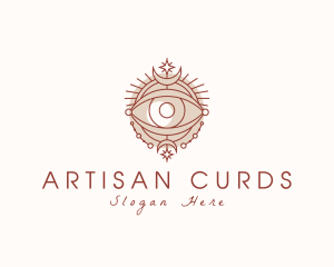 Astrological Fortune Telling Eye logo design