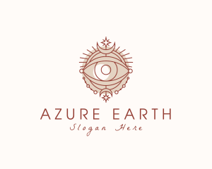 Astrological Fortune Telling Eye logo design