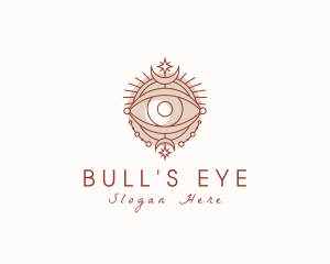 Astrological Fortune Telling Eye logo design