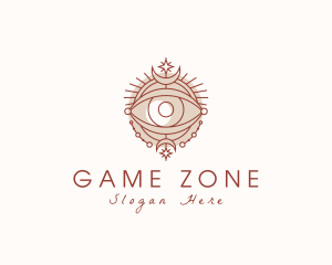 Astrological Fortune Telling Eye logo design