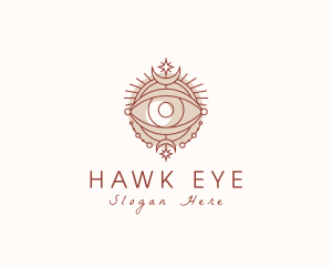 Astrological Fortune Telling Eye logo design