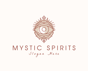 Astrological Fortune Telling Eye logo design