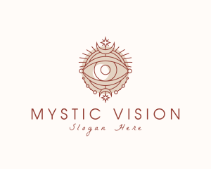 Fortune Telling - Astrological Fortune Telling Eye logo design