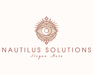 Astrological Fortune Telling Eye logo design