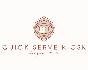 Astrological Fortune Telling Eye logo design