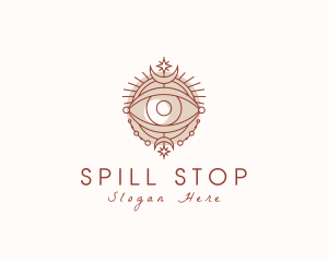 Astrological Fortune Telling Eye logo design