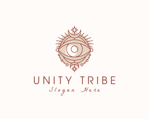 Tribe - Astrological Fortune Telling Eye logo design