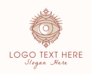 Astrology - Astrological Fortune Telling Eye logo design