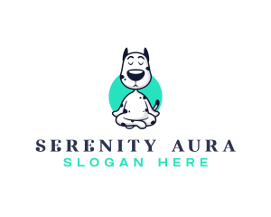 Yoga Pet Dog  logo design