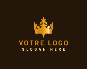 Royalty - Royal Bird Crown logo design