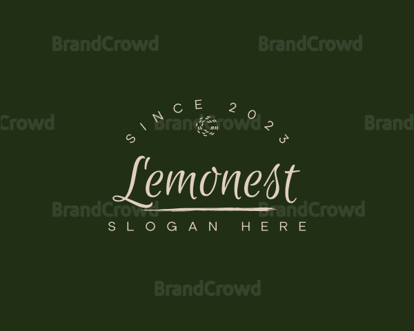 Elegant Handwritten Business Logo