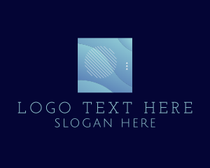 Programmer - Modern Wave Shape Technology logo design