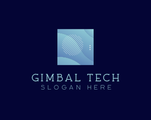 Modern Wave Shape Technology logo design