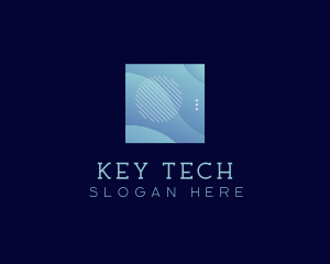 Modern Wave Shape Technology logo design