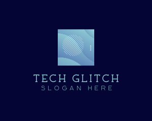 Modern Wave Shape Technology logo design