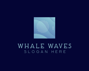 Modern Wave Shape Technology logo design