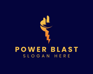 Electric Power Plug logo design