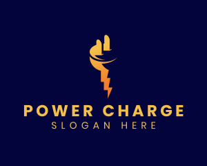 Electric Power Plug logo design