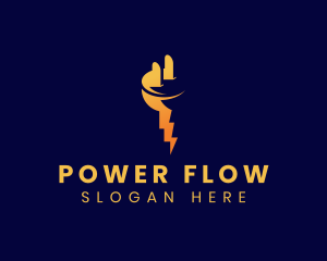 Electric Power Plug logo design