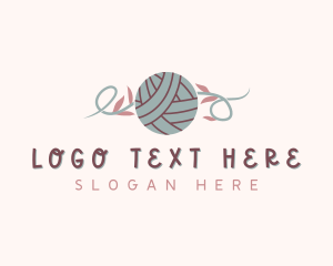 Yarn Knitting Crochet Logo