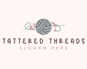 Yarn Knitting Crochet logo design