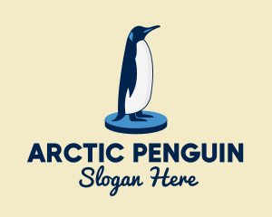 Penguin Trophy Dias logo design