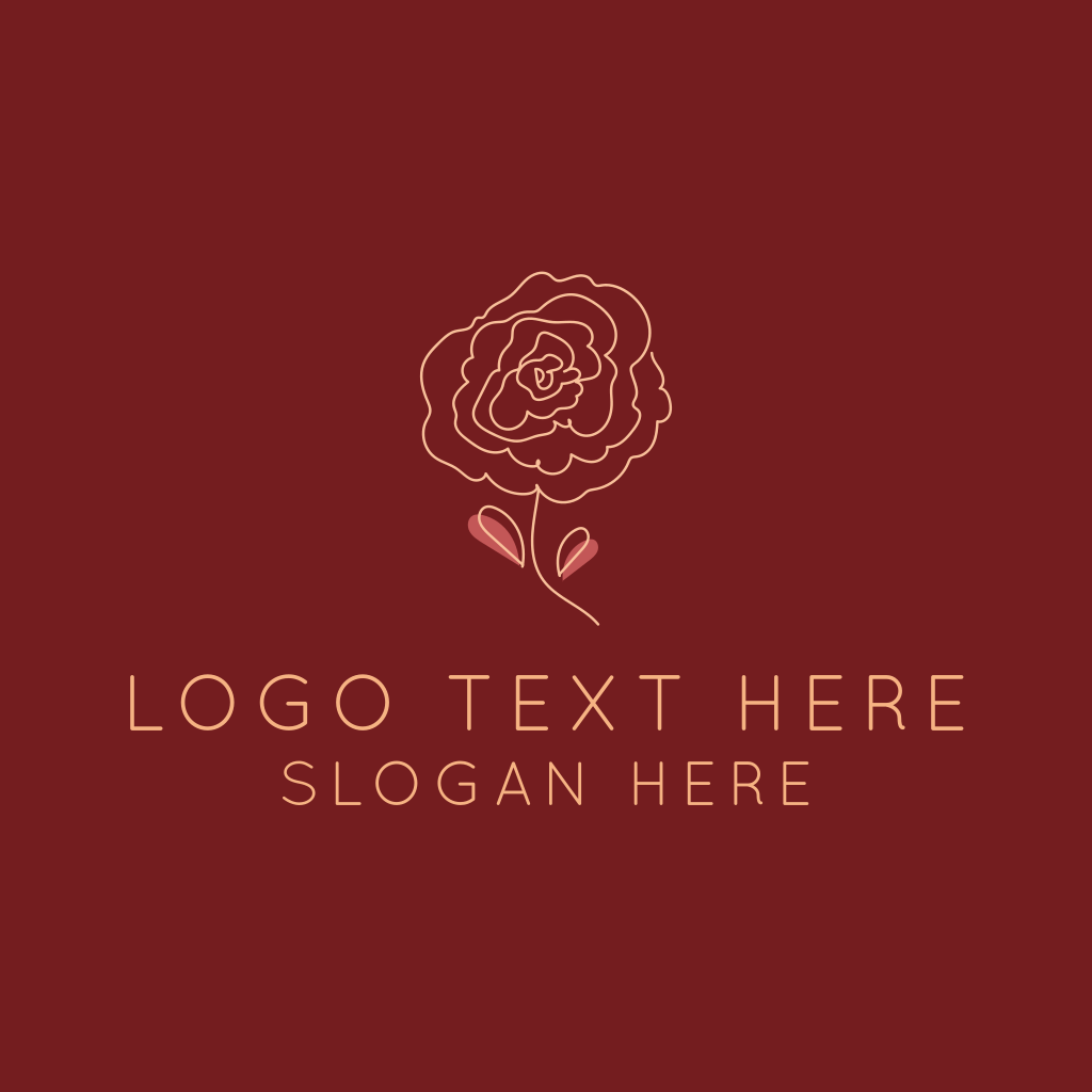 Rose Bloom Flower Logo | BrandCrowd Logo Maker