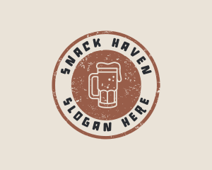 Beer Beverage Bar logo design