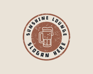 Beer Beverage Bar logo design