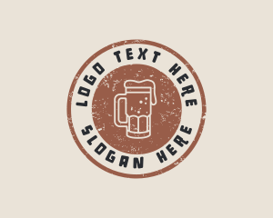 Beer Beverage Bar logo design