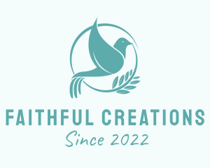 Faith - Spiritual Faith Dove logo design