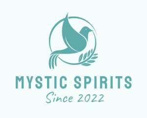 Spiritual Faith Dove  logo design