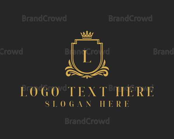 Royalty Elegant Crown Logo