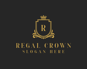 Royalty Elegant Crown logo design