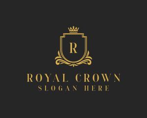 Royalty Elegant Crown logo design