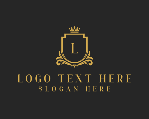 High End - Royalty Elegant Crown logo design