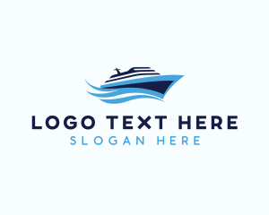 Ship - Fishing Boat Ship logo design