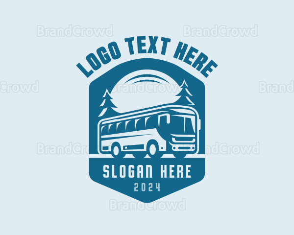 Travel Tour Bus Tourism Logo