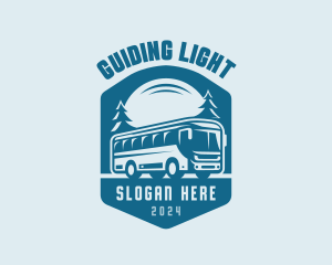 Travel Tour Bus Tourism logo design