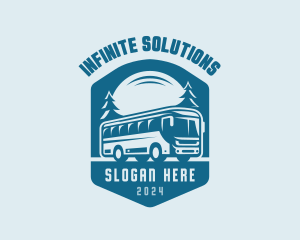 Tour Guide - Travel Bus Tourism logo design