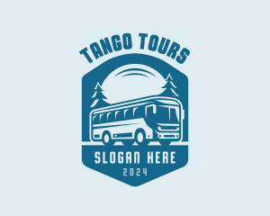 Travel Tour Bus Tourism logo design