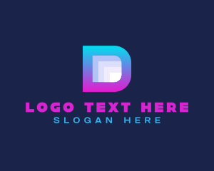 Professional - Creative Company Letter D logo design