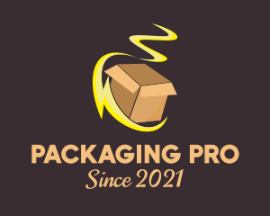 Packaging - Fast Delivery Box logo design