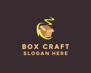 Box - Fast Delivery Box logo design